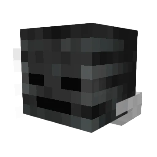 Kendo03 Minecraft avatar head, 3D render