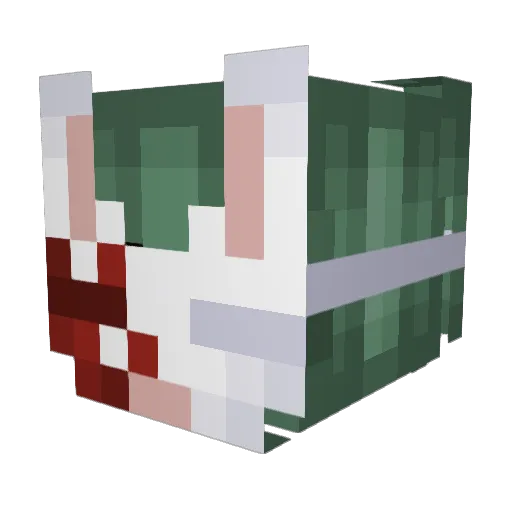 Kendra103 Minecraft avatar head, 3D render