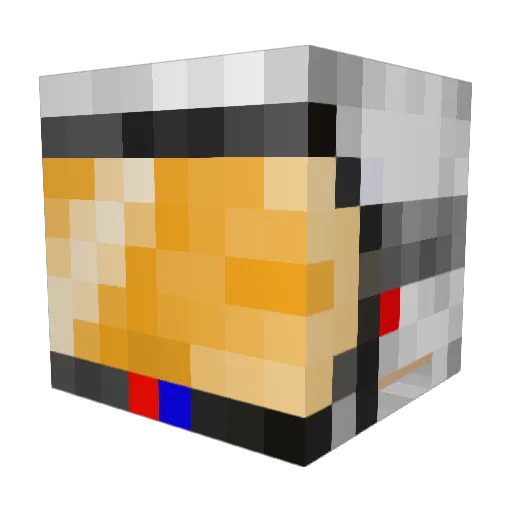 Kendrippy Minecraft avatar head, 3D render