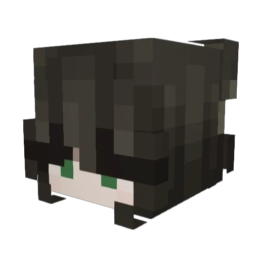 KendyTheNuget Minecraft avatar head, 3D render