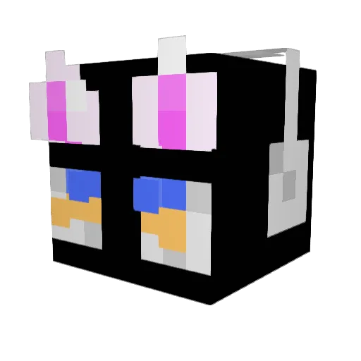 Kenii___ Minecraft avatar head, 3D render