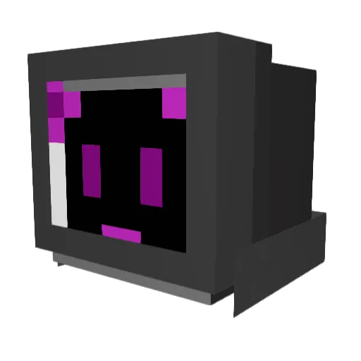 Kenik80 Minecraft avatar head, 3D render