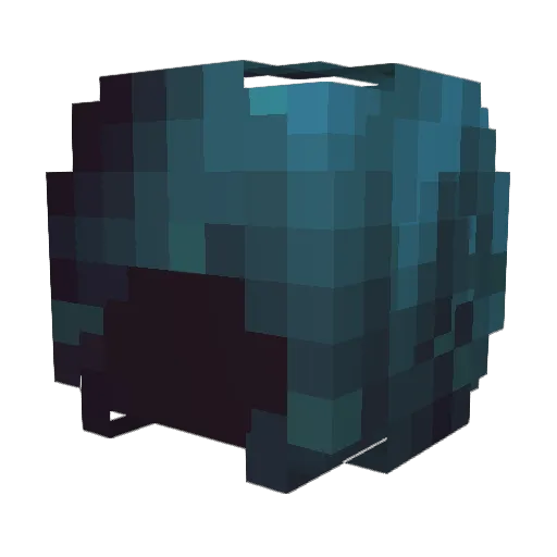 Kenji300 Minecraft avatar head, 3D render