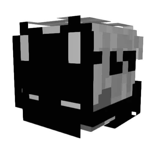 KenjiLMAO Minecraft avatar head, 3D render