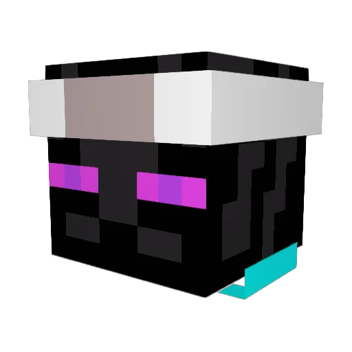 Kenkina Minecraft avatar head, 3D render