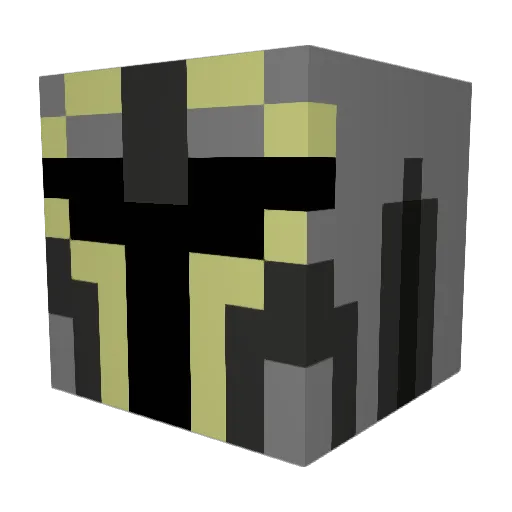 Kenna_Darin Minecraft avatar head, 3D render