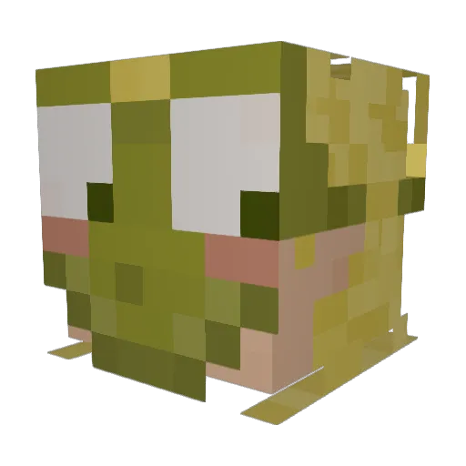 KennethPaltrow Minecraft avatar head, 3D render