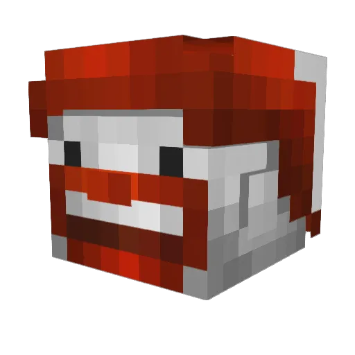 Kennge Minecraft avatar head, 3D render
