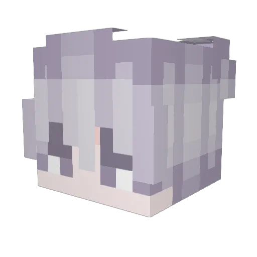 Kennrik Minecraft avatar head, 3D render