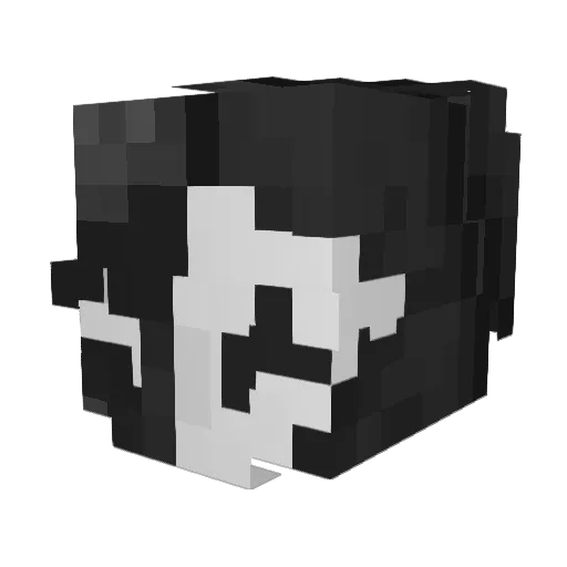 Kenny0476 Minecraft avatar head, 3D render