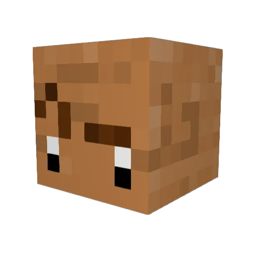 Kenny4990 Minecraft avatar head, 3D render