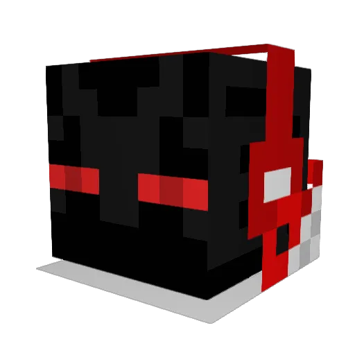 Kensayy Minecraft avatar head, 3D render
