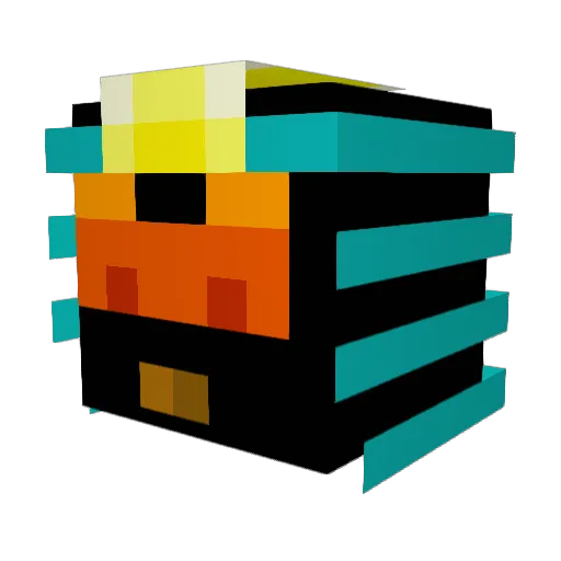 Kenshin7777 Minecraft avatar head, 3D render