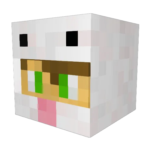 Kenshin_Himuraa Minecraft avatar head, 3D render