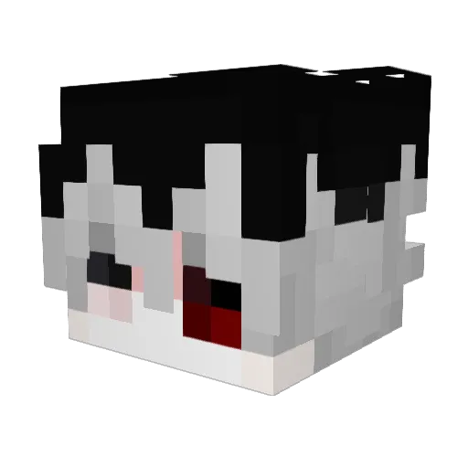 KensterBoi Minecraft avatar head, 3D render