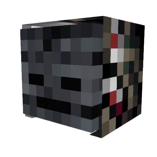 KentaIIII Minecraft avatar head, 3D render