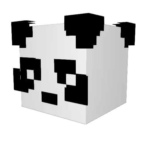 Kentappy Minecraft avatar head, 3D render