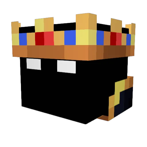Kenthaa Minecraft avatar head, 3D render