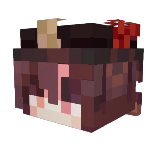 Kentosaurus1224 Minecraft avatar head, 3D render