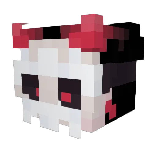 KenwayX7 Minecraft avatar head, 3D render