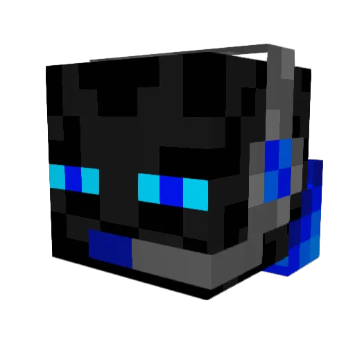 KenyanJesus Minecraft avatar head, 3D render