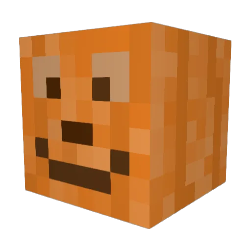 Kenyaya Minecraft avatar head, 3D render