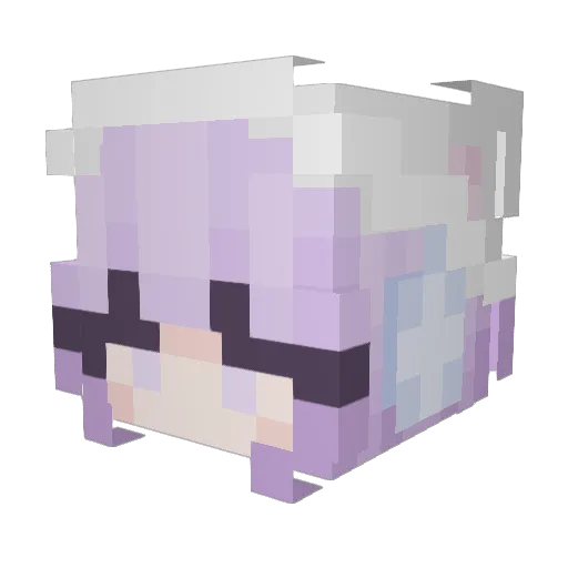 Kenzie093 Minecraft avatar head, 3D render