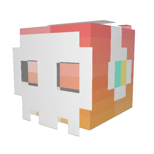 Kenzie_is_rad Minecraft avatar head, 3D render