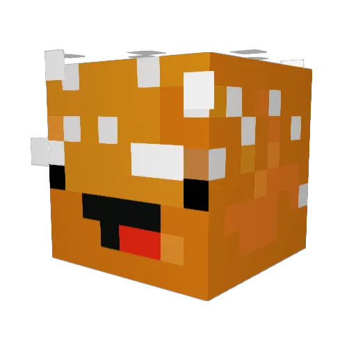 Kenziecool25 Minecraft avatar head, 3D render