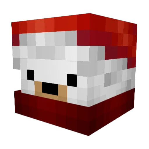 Kenzo000 Minecraft avatar head, 3D render
