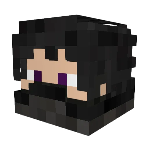 Kenzo_971 Minecraft avatar head, 3D render