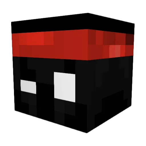 Kenzo_Std Minecraft avatar head, 3D render