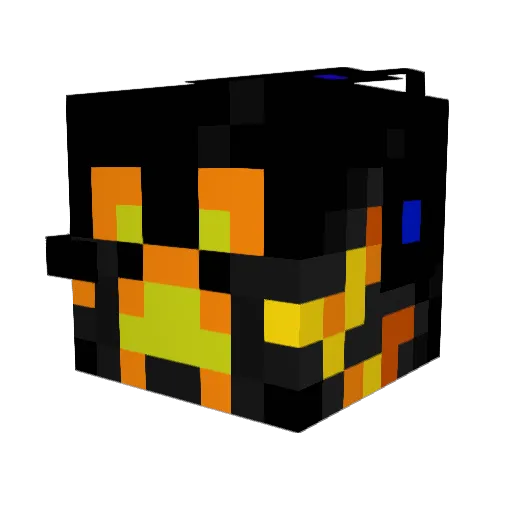 Keonoregan Minecraft avatar head, 3D render