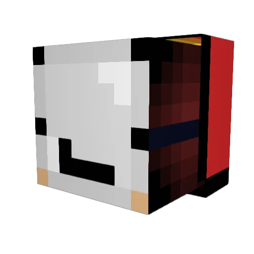 Keonteo_KOR Minecraft avatar head, 3D render