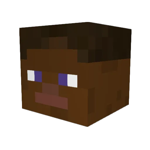 Kepa__007 Minecraft avatar head, 3D render