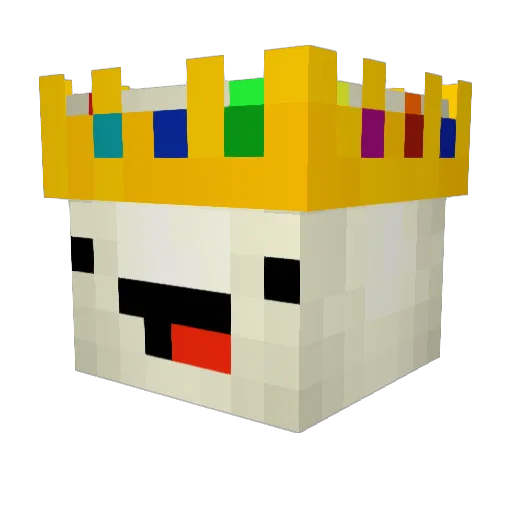 KepinsW23 Minecraft avatar head, 3D render