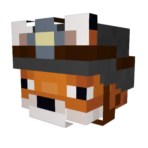 Kepler_186 Minecraft avatar head, 3D render