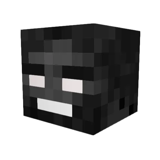 Keppch3n Minecraft avatar head, 3D render
