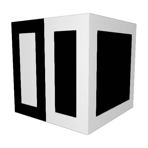 Keravnnnos Minecraft avatar head, 3D render