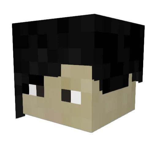Kerbal_Lord Minecraft avatar head, 3D render