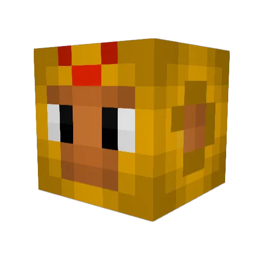 Kerbel84 Minecraft avatar head, 3D render