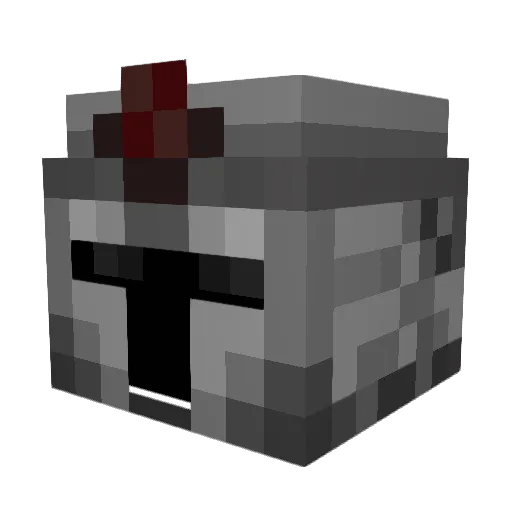 Kerghun Minecraft avatar head, 3D render