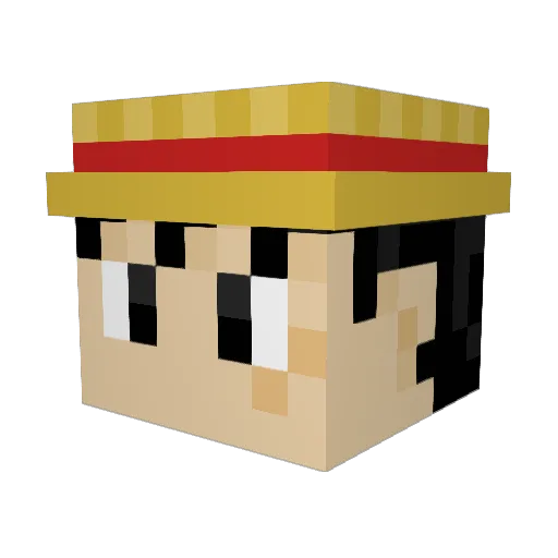 Kerian_117 Minecraft avatar head, 3D render