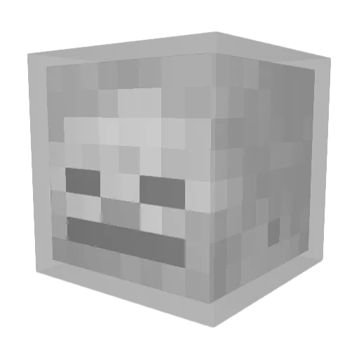 Kerim1707 Minecraft avatar head, 3D render