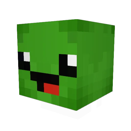 Kerine1651 Minecraft avatar head, 3D render