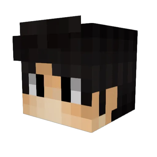 Kerius_PvP Minecraft avatar head, 3D render