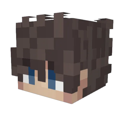 KermitOwnsYou Minecraft avatar head, 3D render