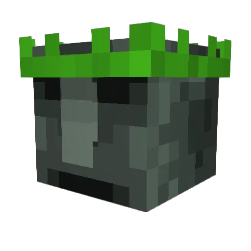 KermitWhen Minecraft avatar head, 3D render