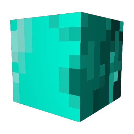 Kermit_Official Minecraft avatar head, 3D render