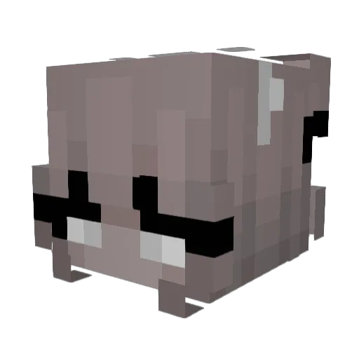 Keros3ne Minecraft avatar head, 3D render